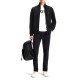 Boss Zip-up Jacket With Logo Badge-Black Boss Zip-up Jacket With Logo Badge-Black