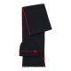 Hugo Hat And Scarf Set Logo Label With Wool-Black