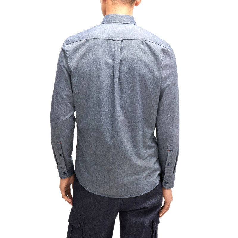 Boss Shirt Regular-fit In Oxford-Navy