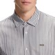 Boss Shirt Slim Fit In Melange Cotton Jersey-Bright Green Boss Shirt Slim Fit In Melange Cotton Jersey-Bright Green