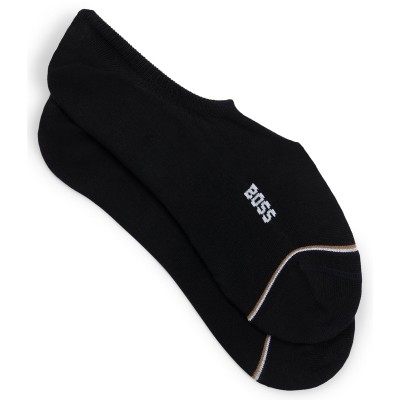 Boss Socks Two-Pack Of Invisible-Black