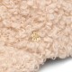 Boss Faux Teddy Baseball Hat-Beige