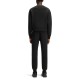 Hugo Tracksuit Bottoms With Stacked Logo-Black Hugo Tracksuit Bottoms With Stacked Logo-Black