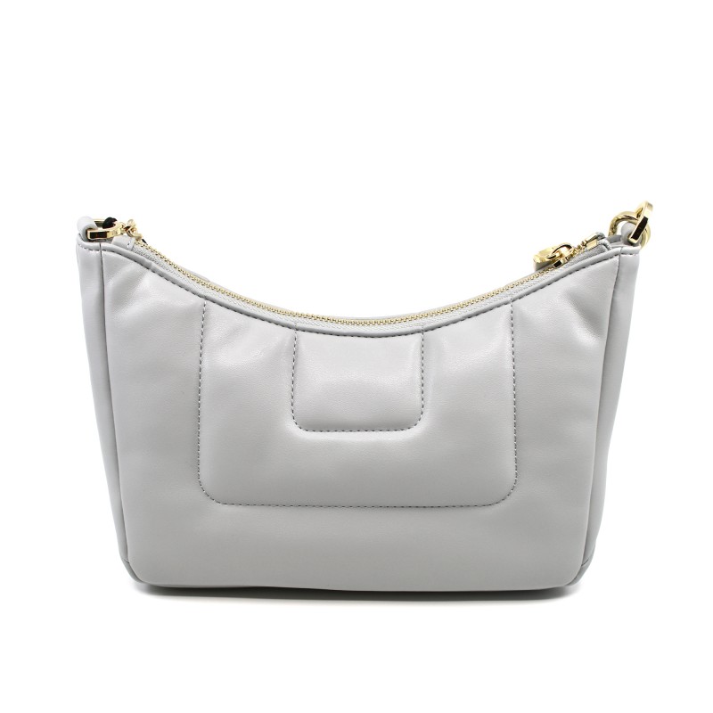 Boss Bag Quilted Hobo With Double B Monogram-Light/Pastel Grey Boss Bag Quilted Hobo With Double B Monogram-Light/Pastel Grey