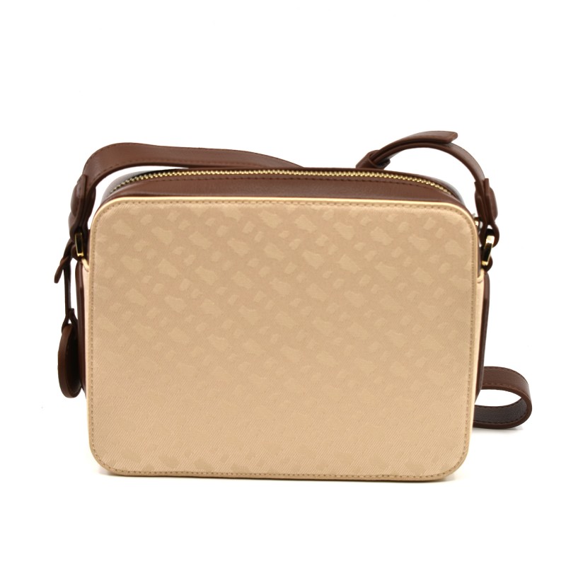 Boss Crossbody Bag Monogram Twill-Beige/Brown Boss Crossbody Bag Monogram Twill-Beige/Brown