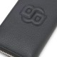 Boss Wallet Grained Ziparound With Padded Double B Logo-Black