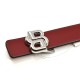 Boss Belt With B Monogram-Dark Red