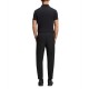 Boss Trousers Tapered Fit With Water Repellent Finish-Black