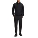 Boss Trousers Tapered Fit With Water Repellent Finish-Black
