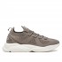 Hugo Trainers With Knitted Uppers And Bubble Branding-Open Brown