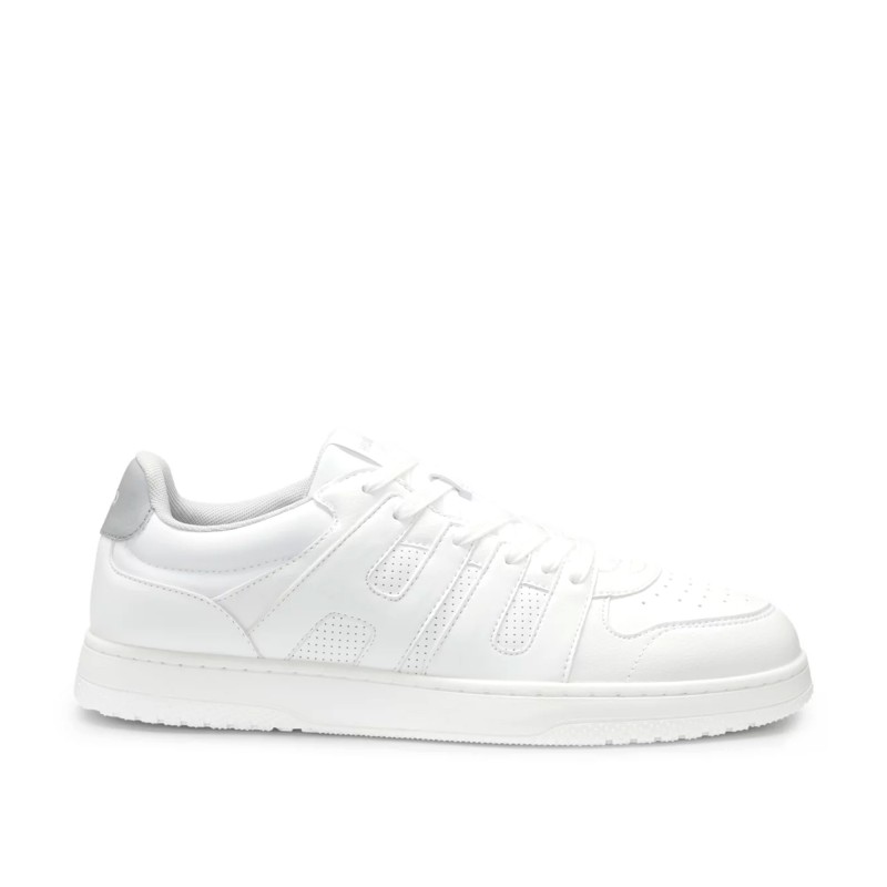 Hugo Trainers With Logo Uppers-White Hugo Trainers With Logo Uppers-White