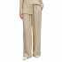Boss Trousers Extra-Long Relaxed-Fit In Satin-Light Beige