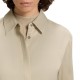 Boss Shirt Regular Fit In Satin-Light Beige Boss Shirt Regular Fit In Satin-Light Beige