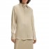 Boss Shirt Regular Fit In Satin-Light Beige