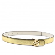 Boss Belt With Logo-Gold