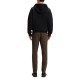 Hugo Hoodie Relaxed-Fit With Split Logo-Black