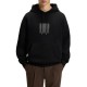 Hugo Hoodie Relaxed-Fit With Split Logo-Black