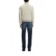 Boss Knitted Jacket In Cotton and Cashmere-Light Beige