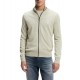 Boss Knitted Jacket In Cotton and Cashmere-Light Beige