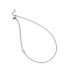 Hugo Necklace With Stacked Logo-Silver