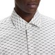 Hugo Shirt Slim-Fit In Printed-Open White Hugo Shirt Slim-Fit In Printed-Open White