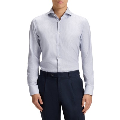 Boss Shirt Wrinkle-Resistant Slim Fit-Light Blue