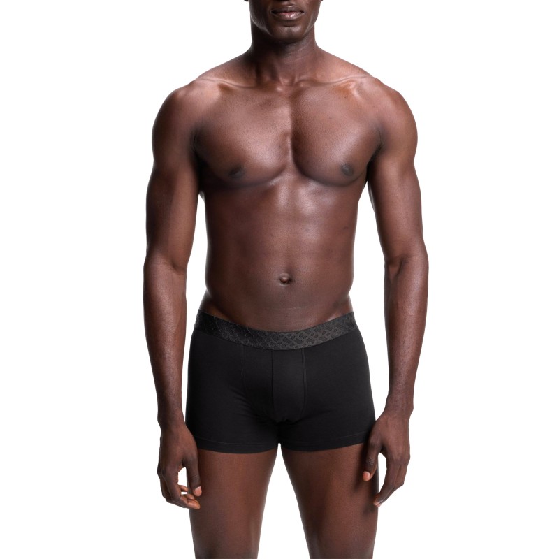 Boss Trunks Three-Pack Of Stretch-Cotton-Black
