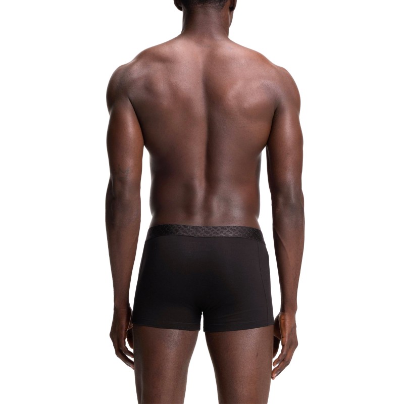 Boss Trunks Three-Pack Of Stretch-Cotton-Black