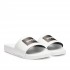 Hugo Slides With Logo Strap-White