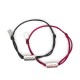 Hugo Two Cord Cuffs With Split-Logo Plaques-Multicoloured