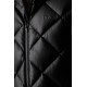 Hugo Puffer Jacket High Collar With Logo-Black Hugo Puffer Jacket High Collar With Logo-Black