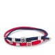 Hugo Two-Pack Of Cord Cuffs With Logo Plaques-Patterned Hugo Two-Pack Of Cord Cuffs With Logo Plaques-Patterned