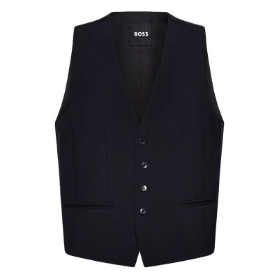 Boss Vest Jasper Regular Fit-Dark Blue