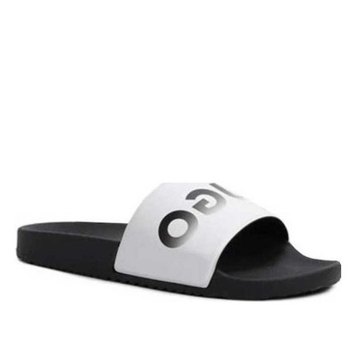 Hugo Slides With Logo-Black/White