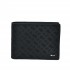 Boss Wallet Monogram Patterned-Black
