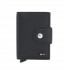 Boss Card Holder Faux Leather-Black