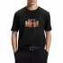 Hugo T-Shirt With Printed Artwork-Black