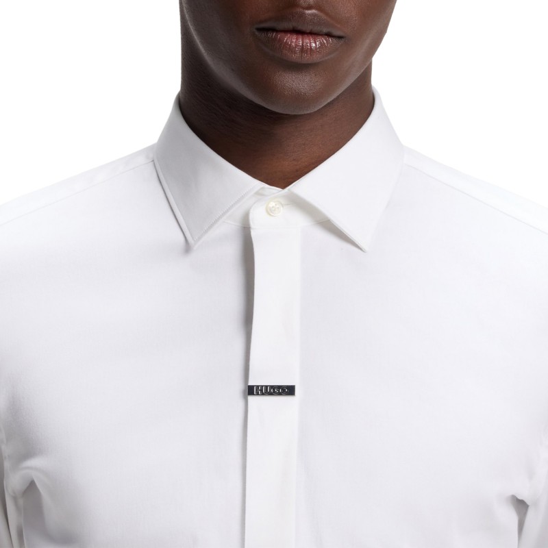 Hugo Shirt Business Slim Fit-Open White Hugo Shirt Business Slim Fit-Open White