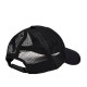 Boss Cap With Mesh Sides-Black Boss Cap With Mesh Sides-Black