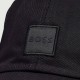 Boss Cap With Mesh Sides-Black Boss Cap With Mesh Sides-Black