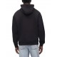 Hugo Hoodie With Metallic Logo-Black Hugo Hoodie With Metallic Logo-Black