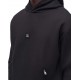 Hugo Hoodie With Metallic Logo-Black Hugo Hoodie With Metallic Logo-Black