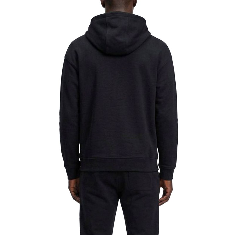 Hugo Sweatshirt With Logo-Black Hugo Sweatshirt With Logo-Black