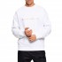 Hugo Sweatshirt With Spaced Logo Print-White
