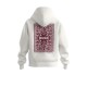 Hugo Hoodie Graphic Print Relaxed Fit-White Hugo Hoodie Graphic Print Relaxed Fit-White