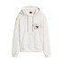 Hugo Hoodie Graphic Print Relaxed Fit-White
