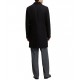 Hugo Coat Slim Fit Wool Blend-Black Hugo Coat Slim Fit Wool Blend-Black