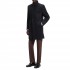 Hugo Coat Casual In A Virgin Wool-Black