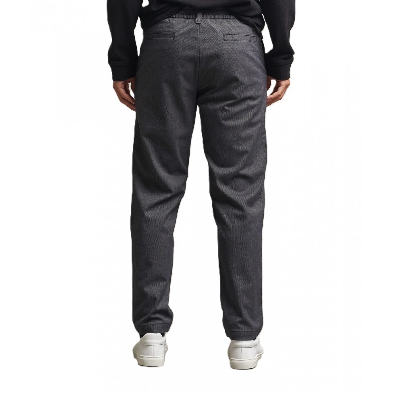 Boss Trousers Tapered Fit Chino Pattern-Dark Grey Boss Trousers Tapered Fit Chino Pattern-Dark Grey