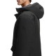 Boss Parka Jacket With Logo Badge Water Repellent-Black Boss Parka Jacket With Logo Badge Water Repellent-Black